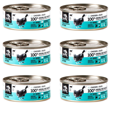 3COTY Chicken with duck - nassfutter für Katzen - 6x80g - Fotogalerie 1