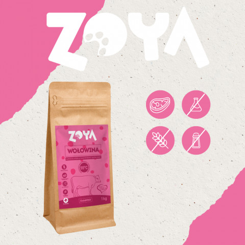 ZOYA ColdPRO Beef - trockenfutter für Hunde - 1kg - Fotogalerie 3