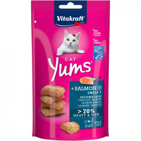 VITAKRAFT Cat Yums Salmon - Katze behandeln - 40 g - Fotogalerie 1