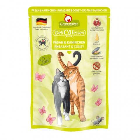 GRANATAPET DeliCATessen Pheasant and coney - nassfutter für Katzen - 85g - Fotogalerie 1