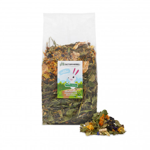 FACTORYHERBS Nie byle badyle - kaninchenfutter - 500g - Fotogalerie 1
