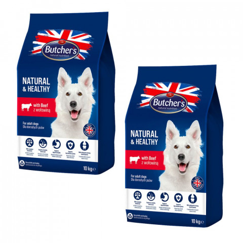 Butcher's Pet Care Natural&Healthy 10 kg Adult Rind - Fotogalerie 1