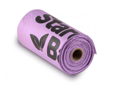 STARCH BAG - biobeutel für exkremente - 15 stück - Fotogalerie 1