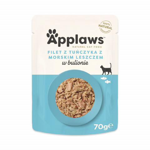 APPLAWS Cat Tuna MIX in Brühe und Gelee - Katzennassfutter - 10x70g - Fotogalerie 6