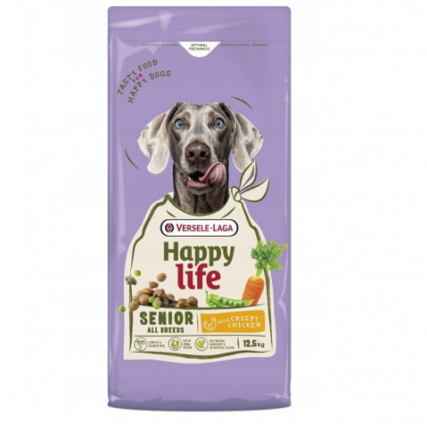 VERSELE-LAGA Happy life Senior Chicken - trockenfutter für Hunde - 12,5kg - Fotogalerie 1