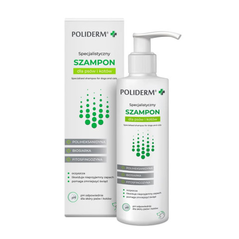 JM SANTE Poliderm - anti-schuppen-shampoo für hunde und katzen – 250 ml - Fotogalerie 1