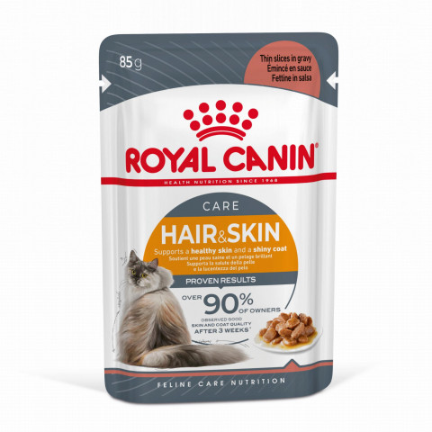 ROYAL CANIN Hair & Skin Care - nassfutter für Katzen - 12x85g - Fotogalerie 7