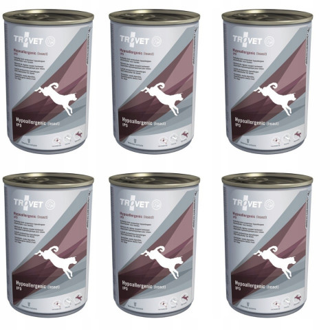 TROVET Hypoallergenic IPD mit Insekten - Nassfutter für Hunde - 6x400g - Fotogalerie 1