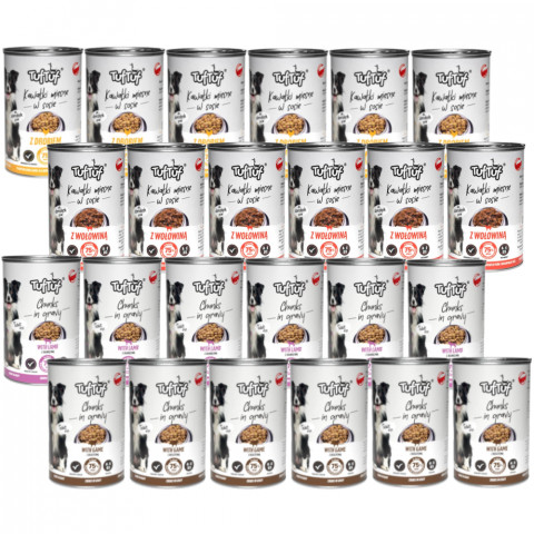 TUF TUF Meatballs MIX Flavours - Nassfutter für Hunde - 24x415g - Fotogalerie 1