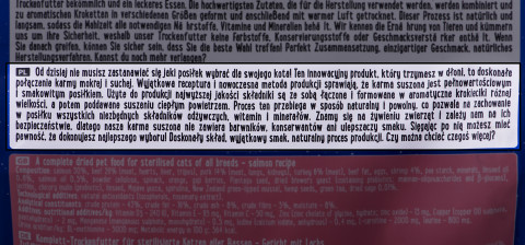 DOLINA NOTECI Superfood Sterilised Cat Lachs - Katzentrockenfutter - 1 kg - Fotogalerie 3