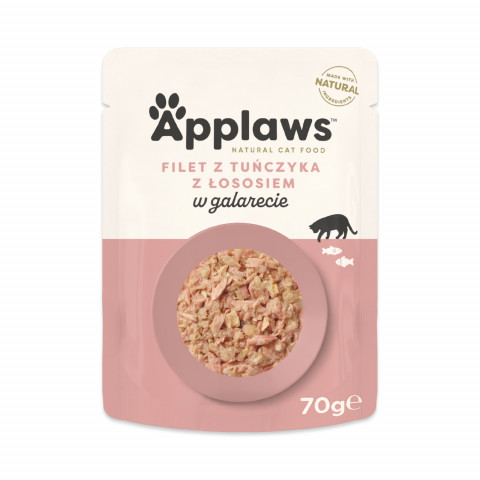 APPLAWS Cat Tuna MIX in Brühe und Gelee - Katzennassfutter - 10x70g - Fotogalerie 2