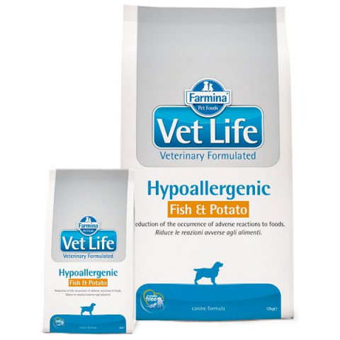 Farmina Vet Life Hypoallergenic Fish & Potato Dog 12kg - Fotogalerie 1