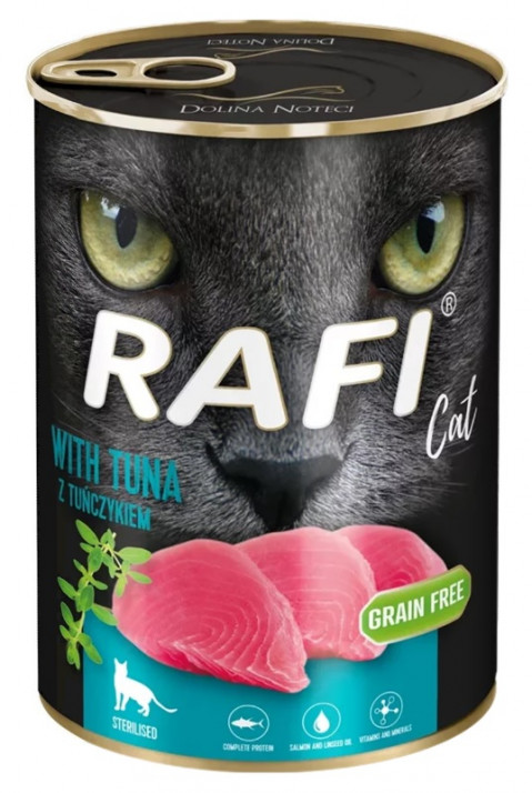 DOLINA NOTECI Rafi Cat Adult with tuna - Nassfutter für Katzen - 400g - Fotogalerie 1