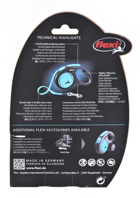 Flexi New Neon S 5 m Hund Rückziehbare Leine - Fotogalerie 2