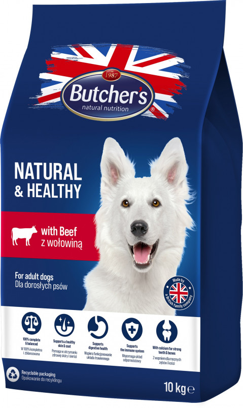 Butcher's Pet Care Natural&Healthy 10 kg Adult Rind - Fotogalerie 3