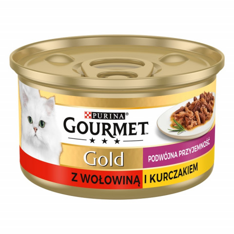 Gourmet Gold - Mix Rind und Huhn 85g - Fotogalerie 1