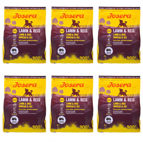JOSERA Adult Lamb with rice - Trockenfutter für Hunde - 6x900 g - Fotogalerie 1