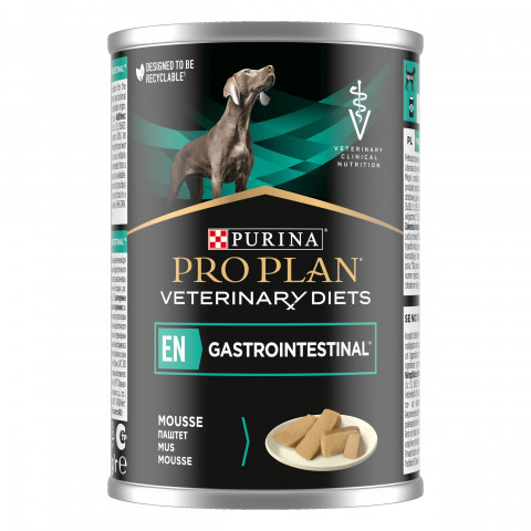 PURINA Pro Plan Veterinary Diets Canine Mousse EN Gastrointestinal - Nassfutter für Hunde - 400g - Fotogalerie 1
