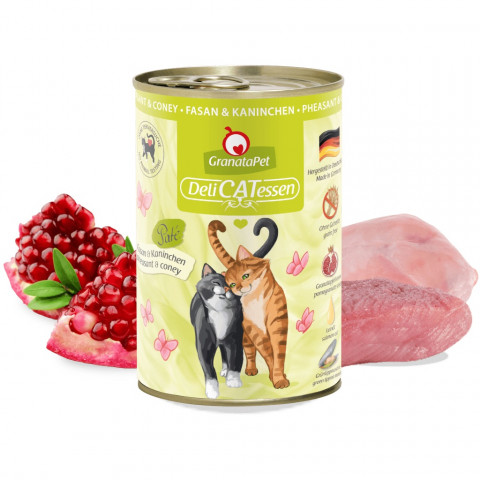 GRANATAPET DeliCATessen Pheasant and coney - nassfutter für Katzen - 400g - Fotogalerie 2