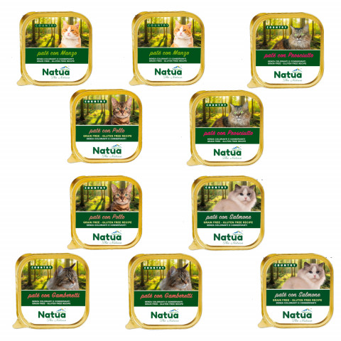 NATUA Country 5 Sorten Mix – Nassfutter für Katzen – 10x100g - Fotogalerie 1