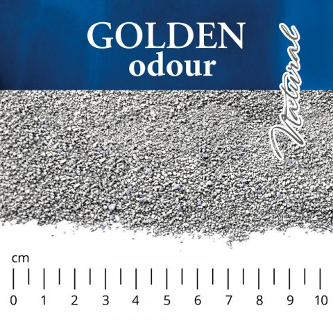 GOLDEN Odour Natural - bentonitstreu - 14kg - Fotogalerie 3