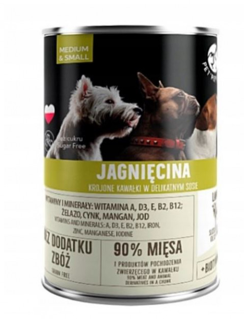 PET REPUBLIC Adult Medium & Small Stückchen in Soße Mix Sorten - Nassfutter für Hunde - 30x400 g - Fotogalerie 4