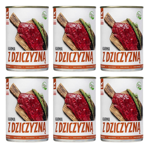 TUF TUF Game Food - Nassfutter für Hunde - 6x800g - Fotogalerie 1