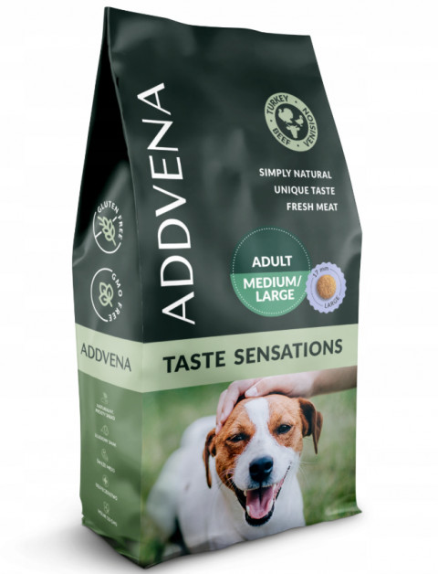 ADDVENA Taste Sensations Adult Medium/Large Turkey - trockenfutter für Hunde - 10kg - Fotogalerie 1