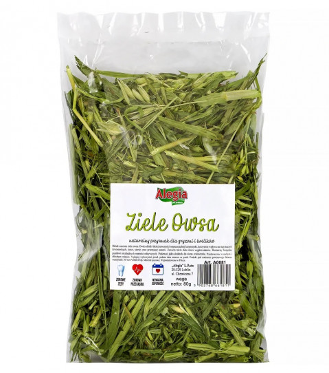 ALEGIA Oat herb - leckerli für Nagetiere und Kaninchen - 80g - Fotogalerie 1
