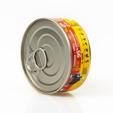 3COTY Chicken with krill - nassfutter für Katzen - 24x80g - Fotogalerie 4