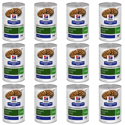 HILL'S Prescription Diet Weight Loss Canine r/d - Nassfutter für übergewichtige Hunde - 12x350g - Fotogalerie 1