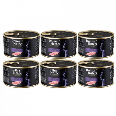DOLINA NOTECI Premium-Kaninchennassfutter - 6x185g - Fotogalerie 1
