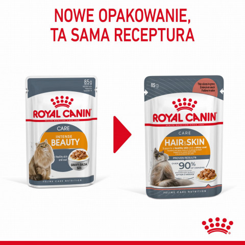ROYAL CANIN Hair & Skin Care - nassfutter für Katzen - 12x85g - Fotogalerie 2
