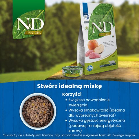FARMINA N&D CAT PRIME BOAR & APPLE 70g - Fotogalerie 4
