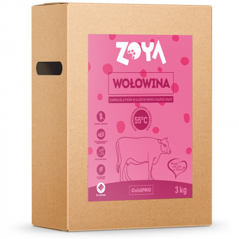 ZOYA ColdPRO Beef - trockenfutter für Hunde - 3kg - Fotogalerie 1
