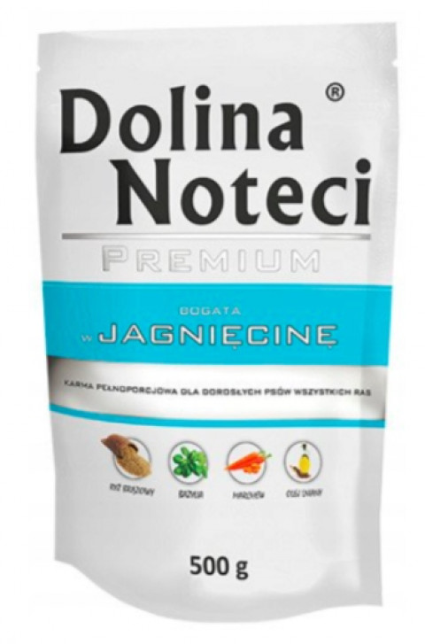 DOLINA NOTECI Premium Rich in lamb - Nassfutter für Hunde - 500 g - Fotogalerie 1