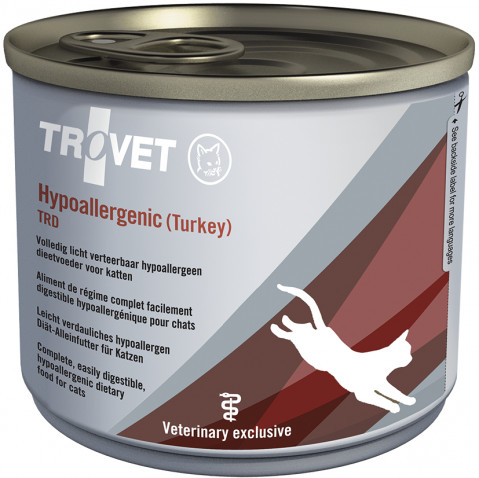 TROVET Hypoallergenic TRD mit Pute - Nassfutter für Katzen - 12x200g - Fotogalerie 2
