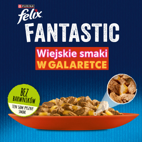 Felix Fantastische Landaromen in Gelee - Nassfutter für Katzen - 24x 85g - Fotogalerie 3