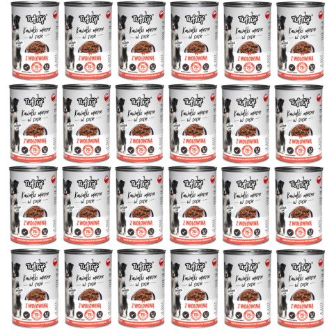 TUF TUF Meatballs mit Rindfleisch - Nassfutter für Hunde - 24x415g - Fotogalerie 1