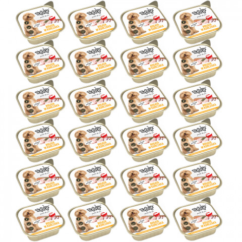 TUF TUF Alupak Geflügelpastete - Nassfutter für Hunde - 24x300g - Fotogalerie 1