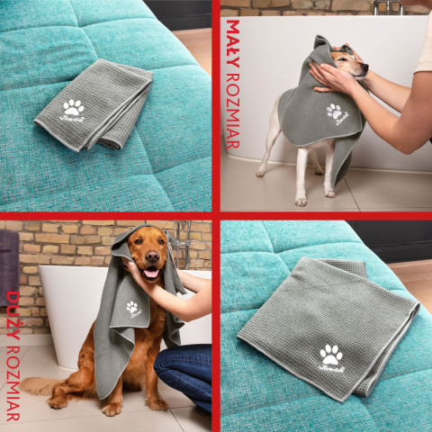 VILEDA Pet Pro Ersatzbezug für Vileda 3D Chenille Flachwischer + GRATIS! Vileda PET PRO Mikrofaserhandtuch M 70x45 cm - Fotogalerie 4