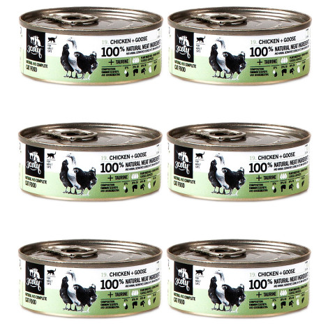 3COTY Chicken with goose - nassfutter für Katzen - 6x80g - Fotogalerie 1