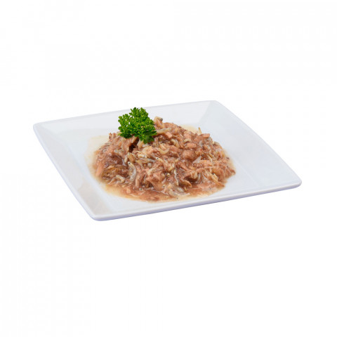 MOONLIGHT Dinner Nr 10 Tuna and shirasu - nassfutter für Katzen - 80g - Fotogalerie 3