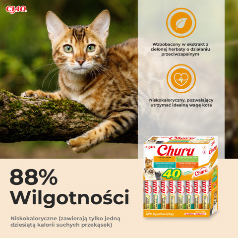 INABA Churu Variety box Chicken - Katze behandeln - 40 x 14g - Fotogalerie 5