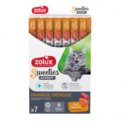 ZOLUX Sweeties with tuna and salmon - Katze behandeln - 7x14g - Fotogalerie 1