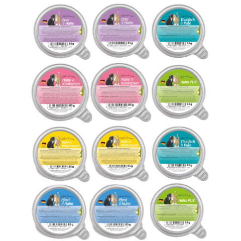 GRANATAPET Filet á la carte MIX-GESCHMÄCKER - Nassfutter für Katzen - 12x85g - Fotogalerie 1