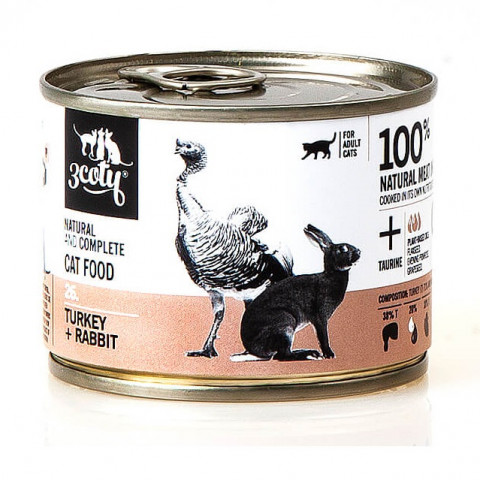 3COTY 17. Turkey and krill - nassfutter für Katzen - 180g - Fotogalerie 1