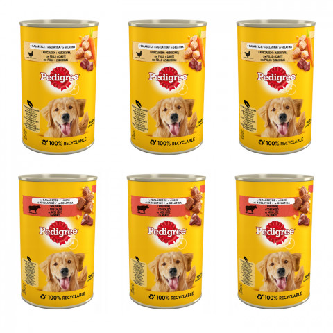 Pedigree 5900951015830 Hunde-Dosenfutter Rind Adult 400 g - Fotogalerie 1
