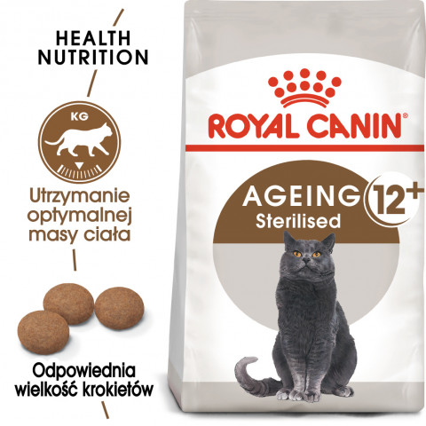 Royal Canin Senior Ageing Sterilised 12+ Trockenfutter für Katzen Mais, Geflügel, Gemüse 2 kg - Fotogalerie 6