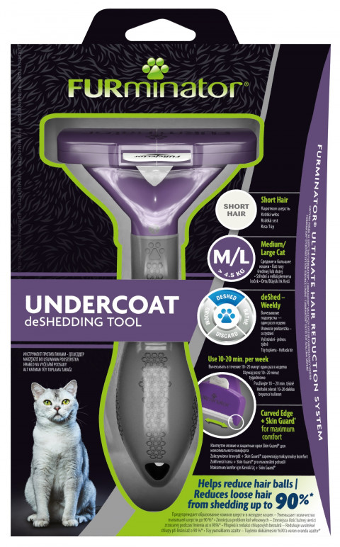 FURminator - furminator für kurzhaarige Katzen - M/L - Fotogalerie 2